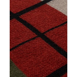 Men's Casual Color Block Knit Sweater, Soft Warm Pullover for Fall/Winter