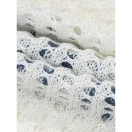 Spring/Summer Unisex Minimalist College Style Letter and Number Casual Pullover Short-Sleeve Sweater Top