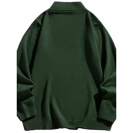 American High Street Sweater for Men, Autumn/winter Mid-neck Top