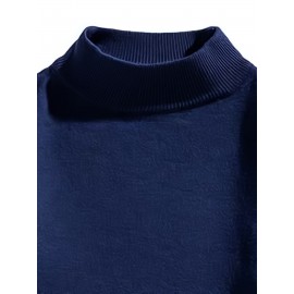 American High Street Sweater for Men, Autumn/winter Mid-neck Top
