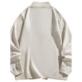 American High Street Sweater for Men, Autumn/winter Mid-neck Top