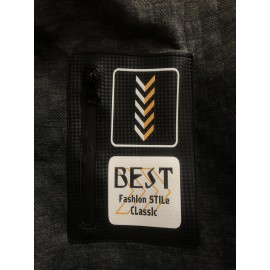 Two-Pack Plus Size Men's Full-Zip Jacket, Half-Zip Front, Elastic Zipper, Half-Zip Casual Coat, Suitable for Gym, Office, Daily Wear - Dark Gray/Black-Dark Gray/Light Gray-Dark Gray/White-Black/White-Black/Light Gray-Light Gray/White Men's Wear 