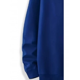 Men'S New Print Sweatshirt, Plus Size