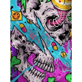 Men'S Plus Size Hoodie - Stretchy Fabric Pullover Sweatshirt with Hood, Halloween Costume Party Outfit, Casual Winter Clothing for Big & Tall Men - Easy Care Hooded Sweatshirt, Comfortable Fit, PLUS SIZE