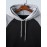TD25 Raglan Sleeve Color Block Casual Plus Size Men's Hoodie, PLUS SIZE
