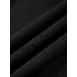 TD25 Raglan Sleeve Color Block Casual Plus Size Men's Hoodie, PLUS SIZE