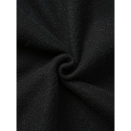 TD25 Raglan Sleeve Color Block Casual Plus Size Men's Hoodie, PLUS SIZE