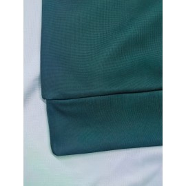 Men'S Christian Faith Hooded Sweatshirt with Prayer Hands & Cross Design - All-Season Casual Pullover, Machine Washable, Kangaroo Pocket & Drawstring Hood, Plus Size, Church Activities & Casual Attire