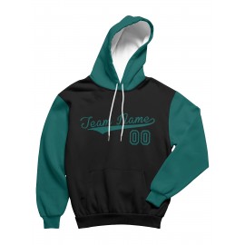 Custom Men'S Hoodies Featuring Personalized Names And Numbers - Available in Multiple Colors, Suitable for Baseball, Hiking, And Everyday Casual Wear - with a Hood, Front Pocket, Made of, Perfect for Outdoor Activities, Plus Size