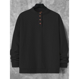 Spring and Autumn Oversized Men's Casual Sweatshirt Jacket, Fashionable Soft Comfortable Outerwear, PLUS SIZE