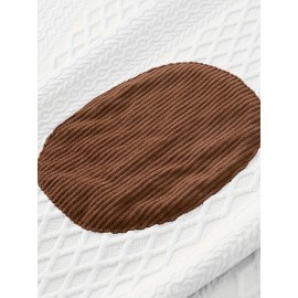 Spring and Autumn Oversized Men's Casual Sweatshirt Jacket, Fashionable Soft Comfortable Outerwear, PLUS SIZE