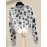 New Loose Fit Outerwear Small Size Pullover Top | Round Neck Beaded Leopard Print Thickened Sweater Women, Long Sleeve, Color Block, Geometric-pattern, Casual Style, Crew Neck, Brand: SCACTO