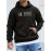 Men'S Ew People Graphic Print Hooded Sweatshirt - Oversized Loose Fit Pullover Hoodie with Kangaroo Pocket, Long Sleeve Casual Winter Warmth, with Lettering, Comfortable Casual Attire & Ideal Gift for Men (Autumn/Winter), Plus Size